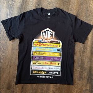 New Edition Way Tour Band T Shirt Merch, Men’s Large